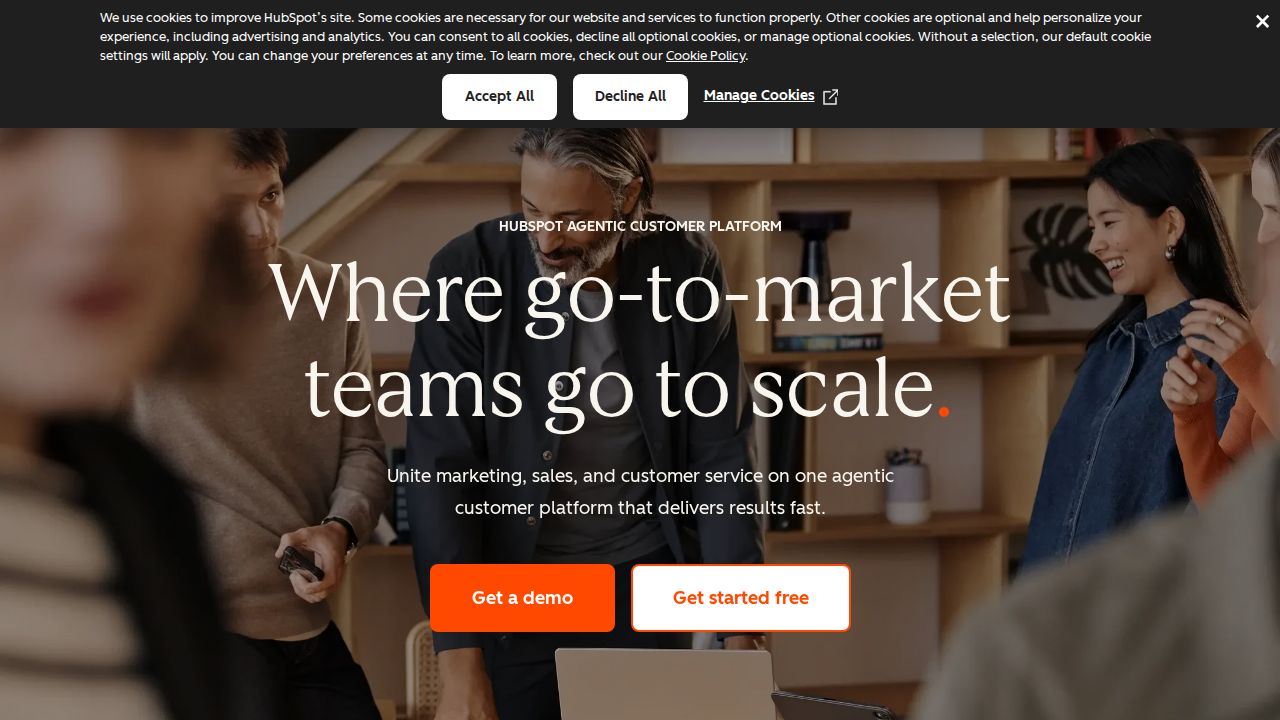 HubSpot AI скриншот